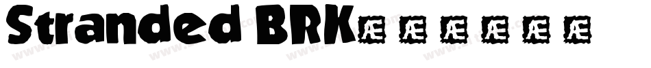 Stranded BRK字体转换